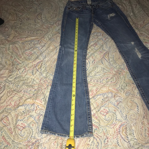 True Religion Distressed Jeans SZ 27 - Picture 8 of 8